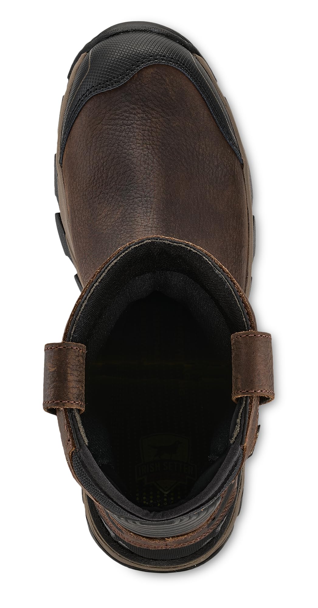 Irish Setter, Crosby, Men’s, 11", Non-Metallic Safety Toe, Waterproof, Full Grain Leather, Work Boot, Brown - Image 6