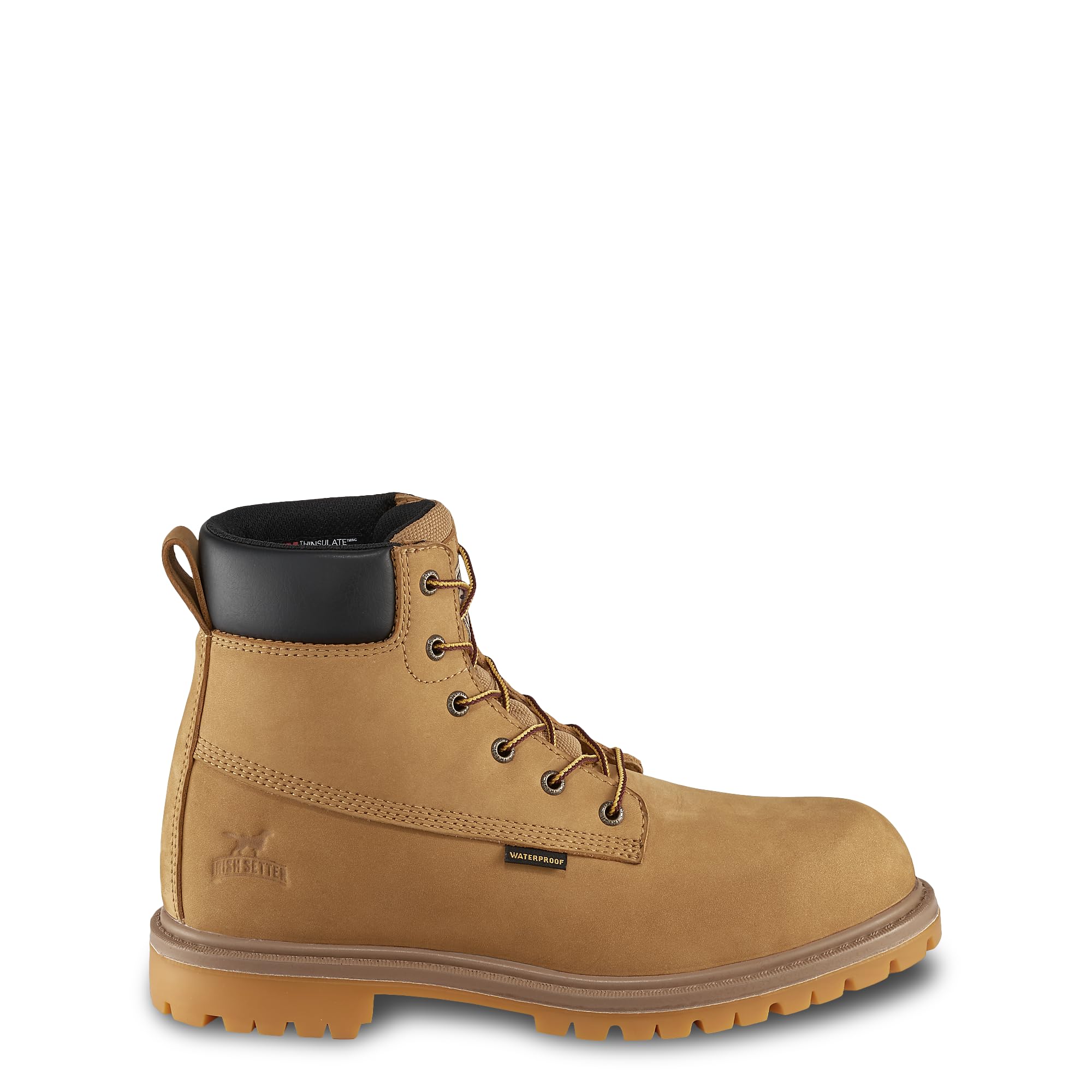 Irish Setter, Hopkins, Men's, 6", Waterproof, Insulated 400g, Aluminum Safety Toe, Work Boot - Image 5