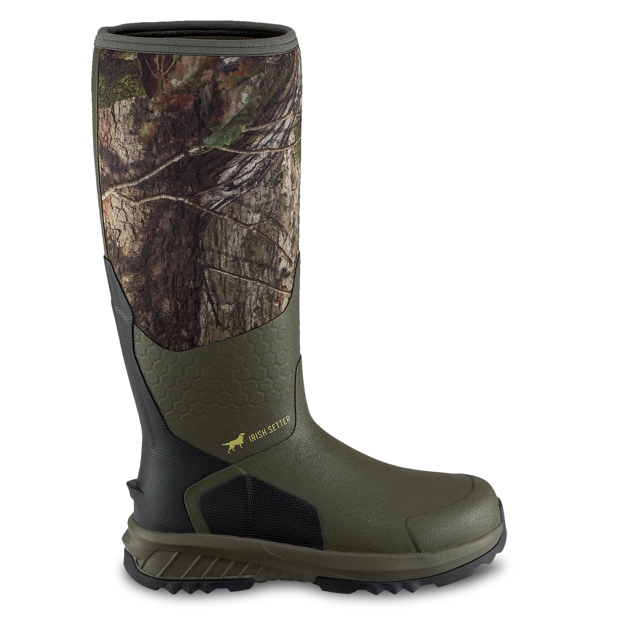 Irish Setter, MudTrek, Unisex, 17", Waterproof, Full Fit, Hunting Boot, Mossy Oak Country DNA - Image 3