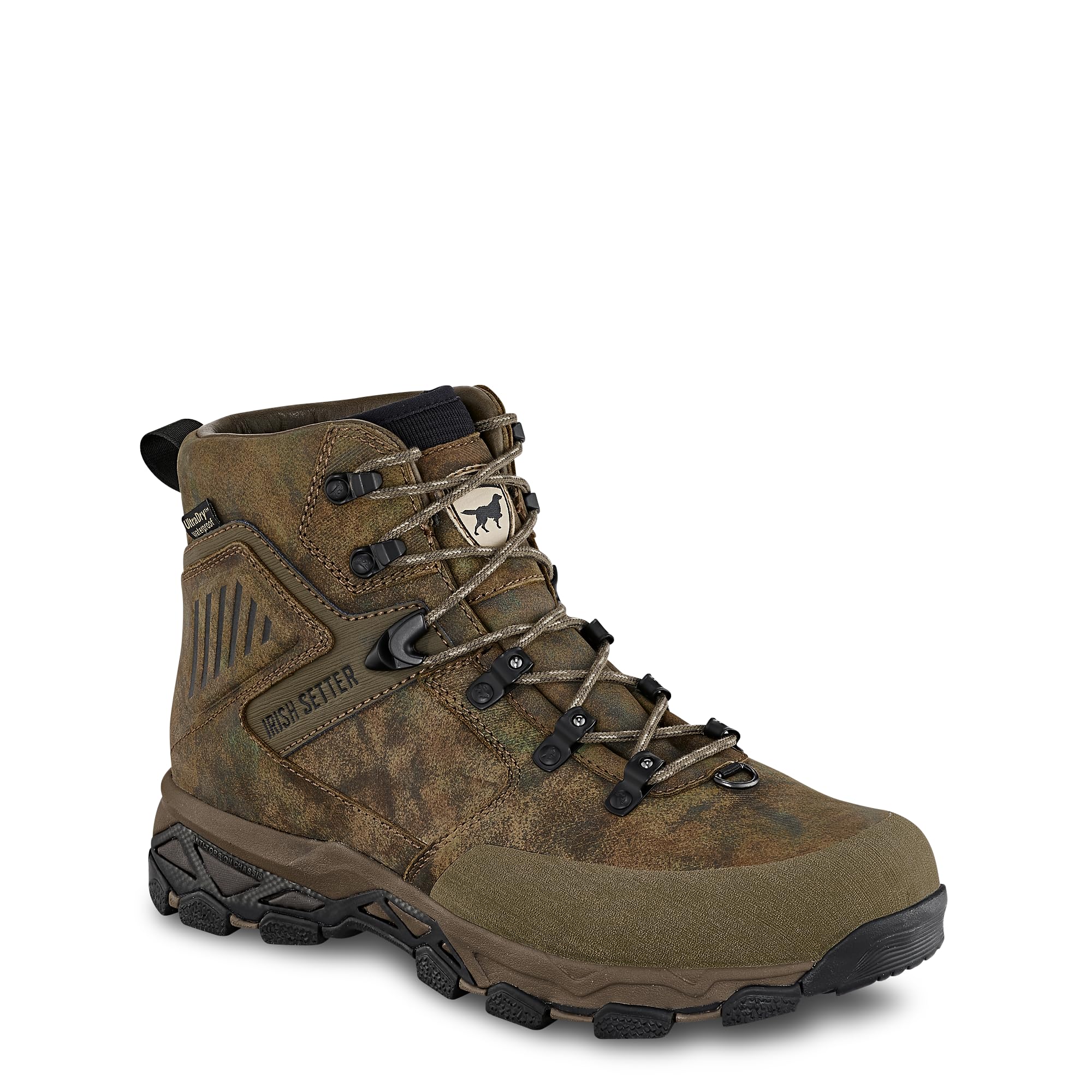 Irish Setter, Pinnacle, Men’s, 7", Waterproof, Hunting Boot, Earth Field Camo - Image 4