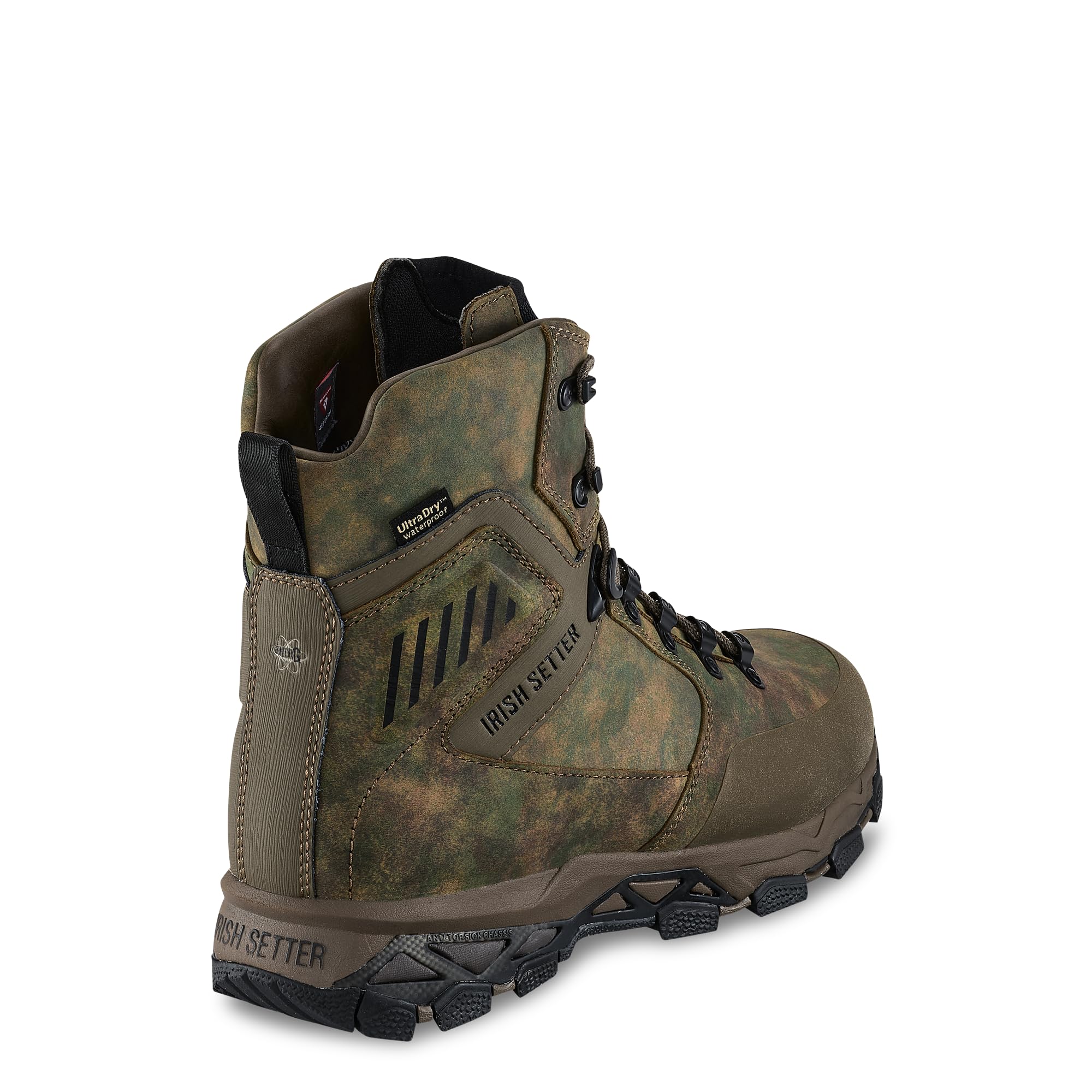 Irish Setter, Pinnacle, Men’s, 9", Waterproof, Insulated 400g, Hunting Boot, Earth Field Camo - Image 3