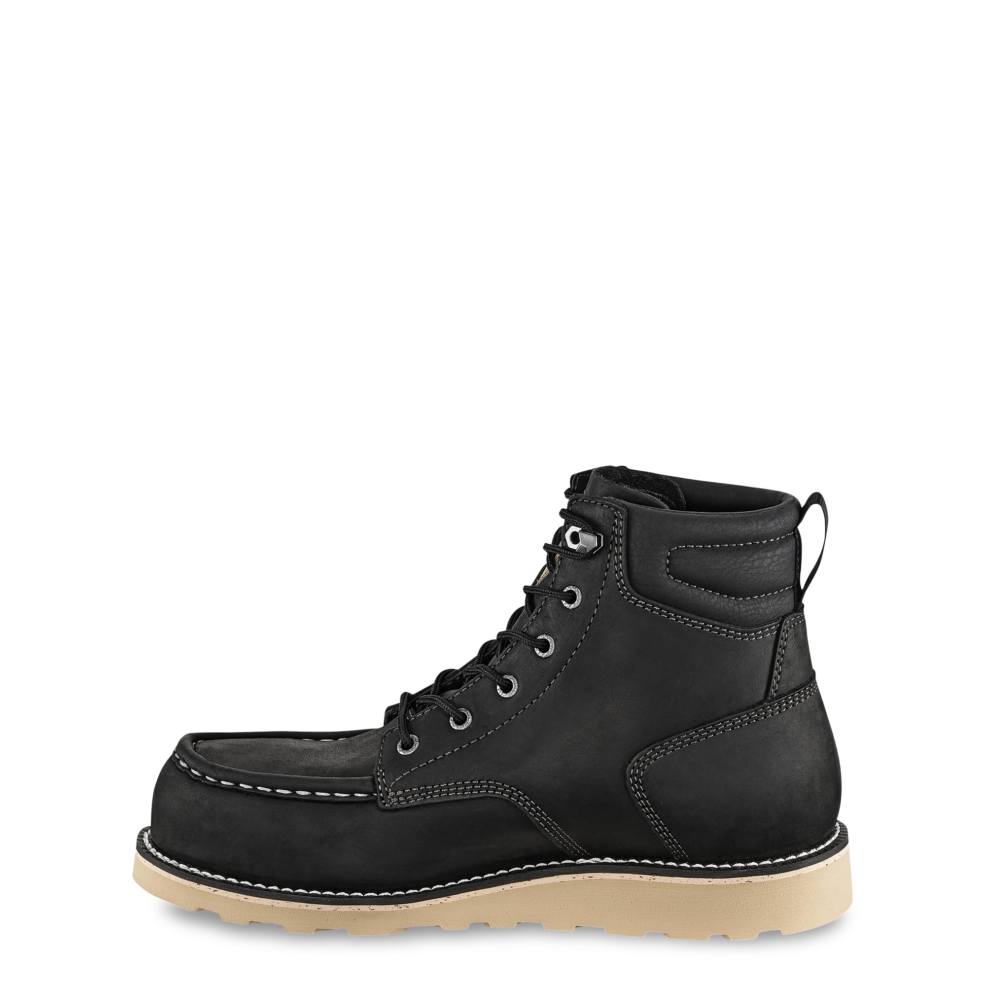 Irish Setter, Pipestone, Unisex, Steel Safety Toe, Full Grain Leather, Work Boot - Image 3