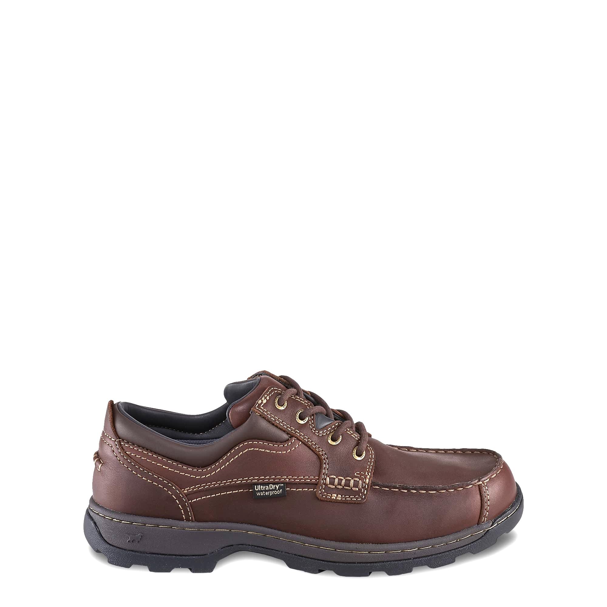 Irish Setter, Soft Paw, Men’s, Waterproof, Full Grain Leather, Oxford Shoe, Brown - Image 4