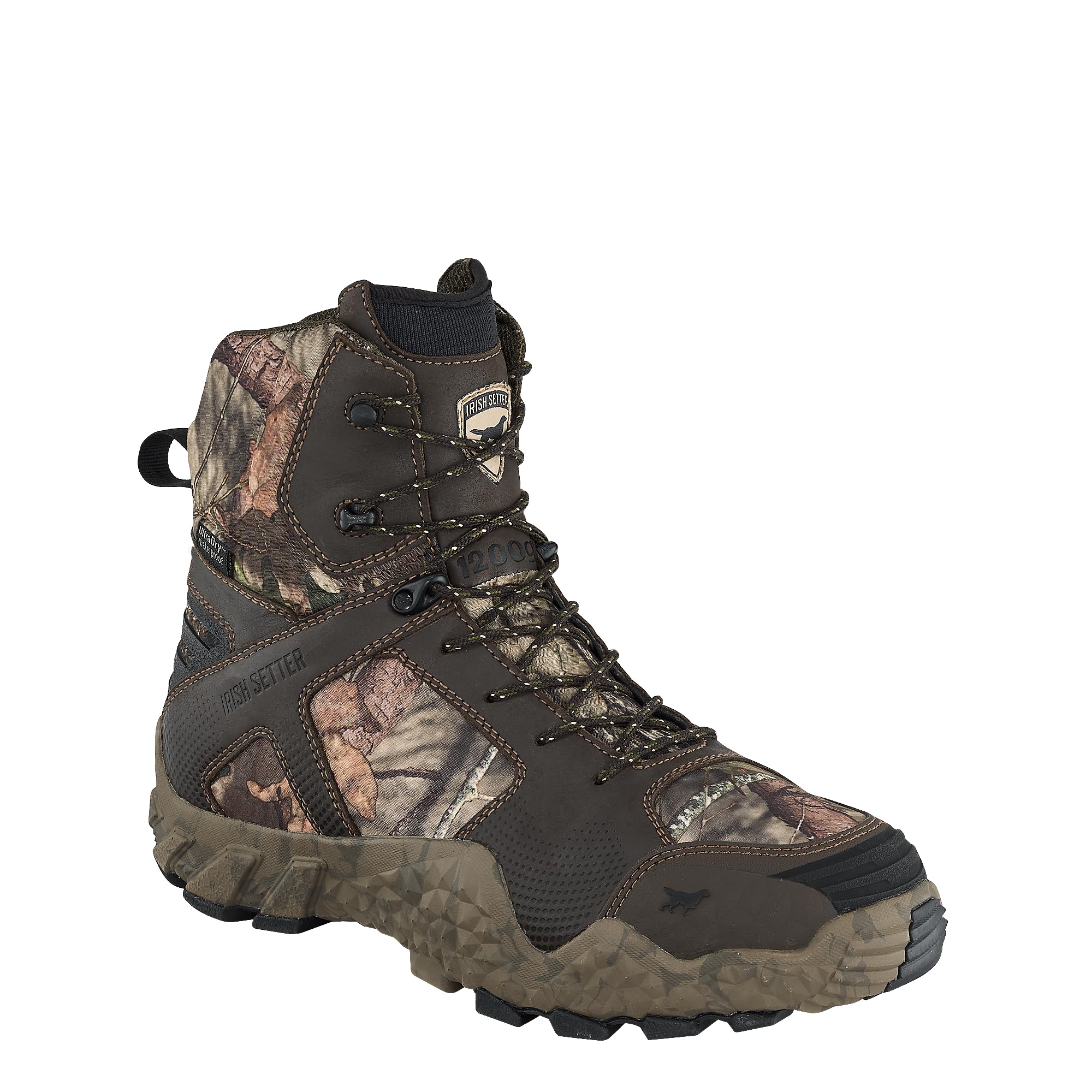 Irish Setter, VaprTrek, Men’s, 8", Waterproof, Hunting Boot, Earth Field Camo - Image 3