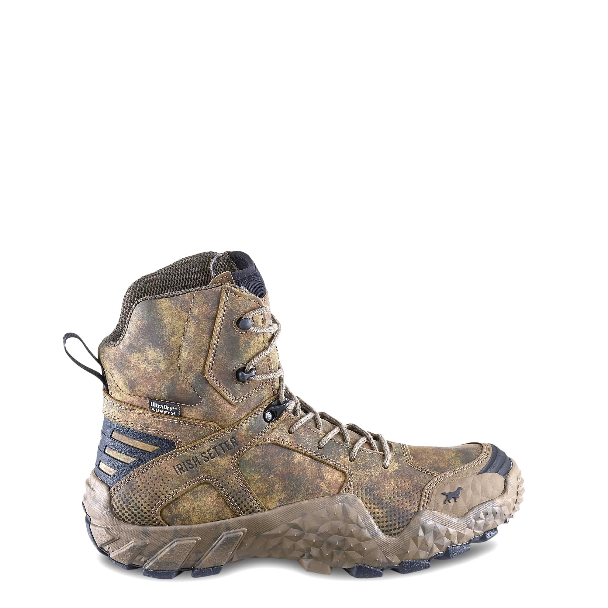 Irish Setter, VaprTrek, Men’s, 8", Waterproof, Hunting Boot, Earth Field Camo - Image 4