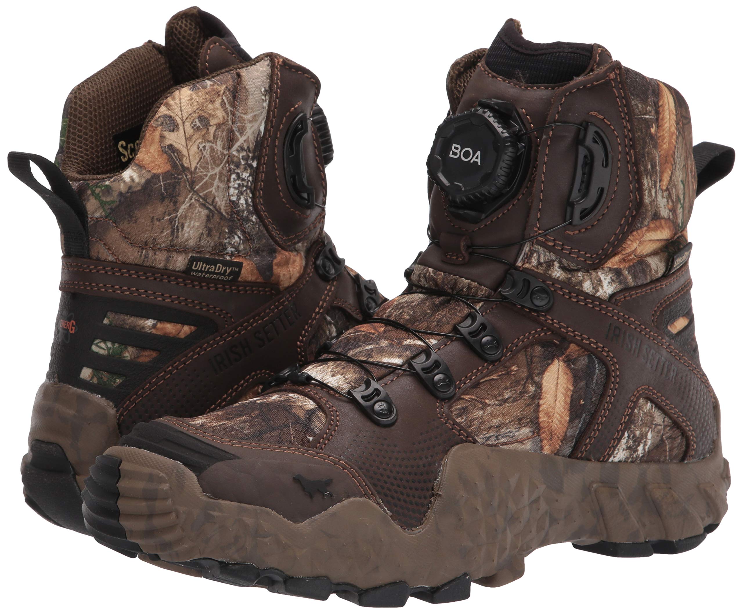 Irish Setter, VaprTrek, Men’s, 8", Waterproof, Hunting Boot, Earth Field Camo - Image 7