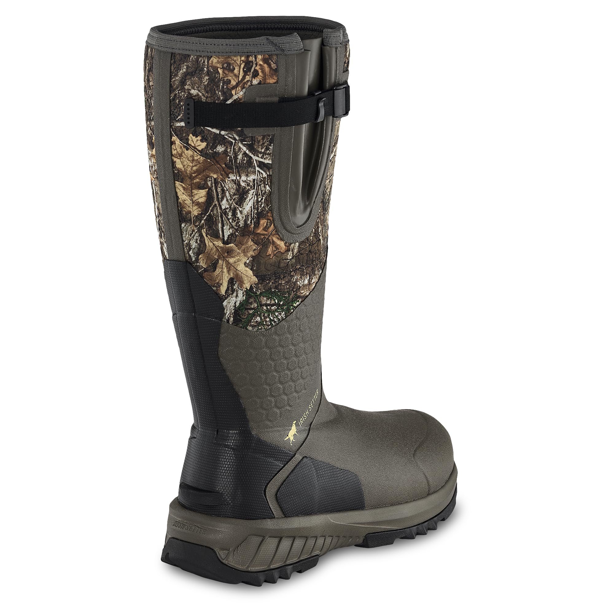 rish Setter, MudTrek, Unisex, 17", Waterproof, Insulated 800g, Adjustable Full Fit, Hunting Boot, Realtree Edge - Image 3
