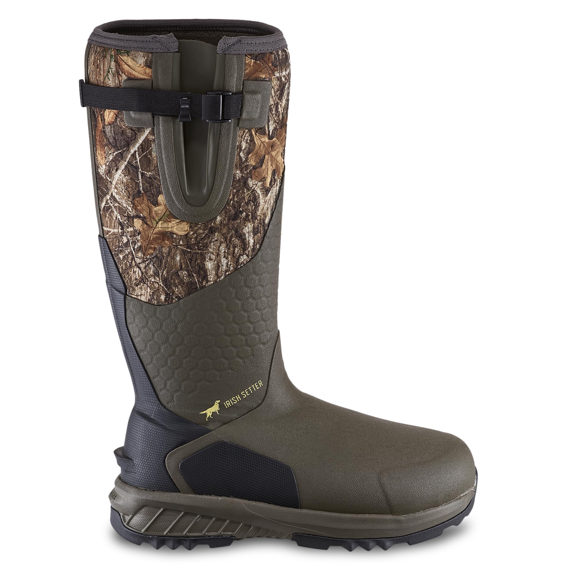 rish Setter, MudTrek, Unisex, 17", Waterproof, Insulated 800g, Adjustable Full Fit, Hunting Boot, Realtree Edge - Image 4